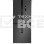 Холодильник Maunfeld MFF181NFSB черная сталь трехкамерный 320/154л морозилка снизу, Total No Frost, Side by Side, фото14