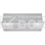 Вытяжка встраиваемая Maunfeld Crosby SINGL 60 нержавеющая сталь, 60 см, 850 куб. м/ч, 48 дБ, фото 1