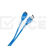 Кабель VCOM VUS7075-1.8M Кабель соединительный USB3.0 Am-MicroBm 1,8m (VUS7075-1.8M), фото 1