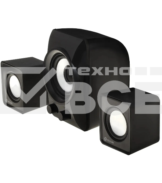 Колонки Oklick OK-420 2.1 черный 11Вт