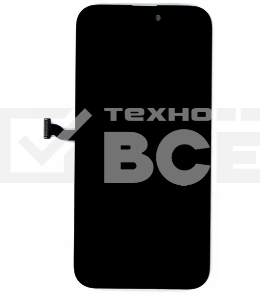 Дисплей (модуль) для Apple iPhone 14 Pro Max в сборе с тачскрином, черный