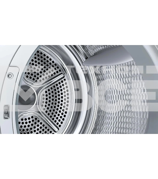 Сушильная машина Bosch Serie 8 WQB245B0ME белый, с английской панелью