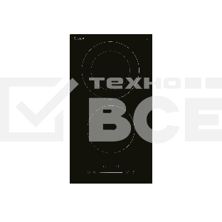 Электрическая варочная панель Lex EVH 321A BL Hi-Light, независимая, черный