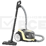 Пылесос Eurostek EVC-4517 желтый, 500/2800 Вт, уборка сухая, пылесборник - контейнер, 3 л, фото3