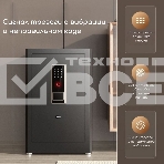 Сейф Deli ET597 800x480x420 мм, электронный/ключевой/биометрический, чёрный, фото10