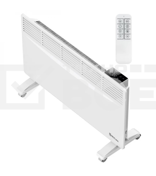 Конвектор Neoclima Optima 2000W белый, 2000 Вт, электронный термостат, Wi-Fi