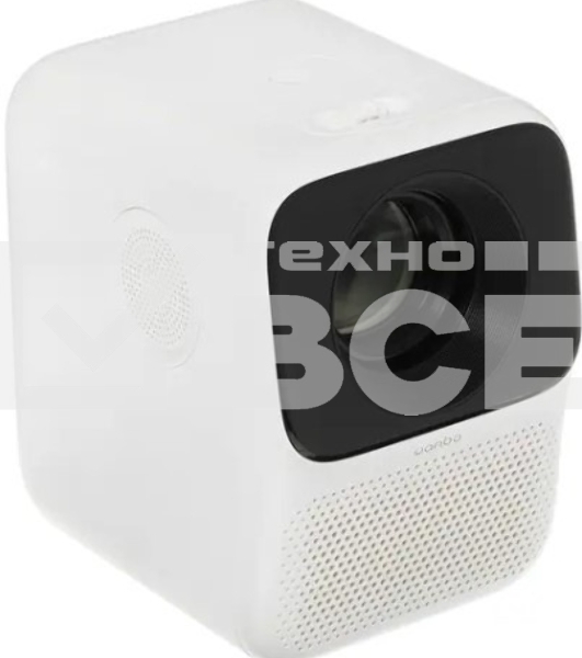 Проектор Wanbo Projector T2 max white (LCD, 1920x1080, 450Lm, 1.2:1, 3000:1, Smart TV, Android 9.0, 1+16GB, HDMI, USB, Wi-Fi, BT) (6970885350382)