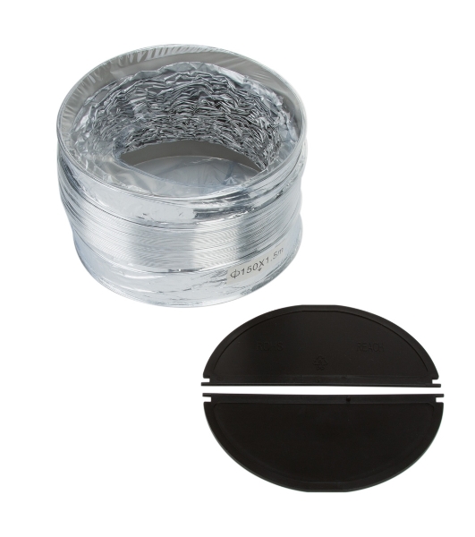 Вытяжка ELTRONIC (77-25) кухонная, черный