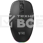 Мышь беспроводная Acer Nitro OMR400 черный, 3200 dpi, радиоканал, Bluetooth, USB, кнопки - 6, фото 1