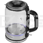 Чайник электрический Hyundai HYK-G5501 1.7 л, 2200 Вт, серебристый/черный, фото17