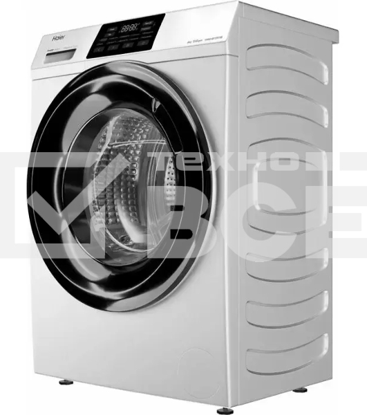Стиральная машина Haier HW60-BP10919B белая, загрузка фронтальная 6кг, 1000 об/мин., класс: A+++