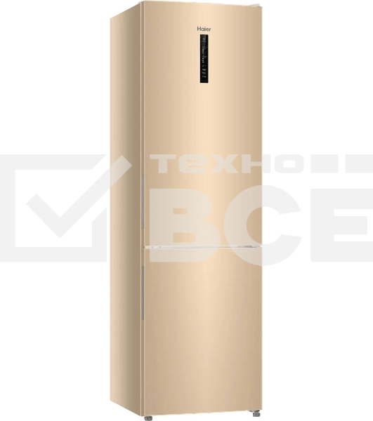 Холодильник Haier CEF538CGG золото двухкамерный 263/105л морозилка снизу, No Frost