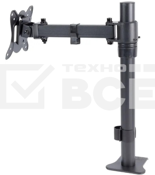 Кронштейн для мониторов Arm Media LCD-T11 черный 15'-32' макс.12кг настольный поворот и наклон верт.перемещ.