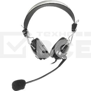 Гарнитура проводная A4Tech HS-7P, черный