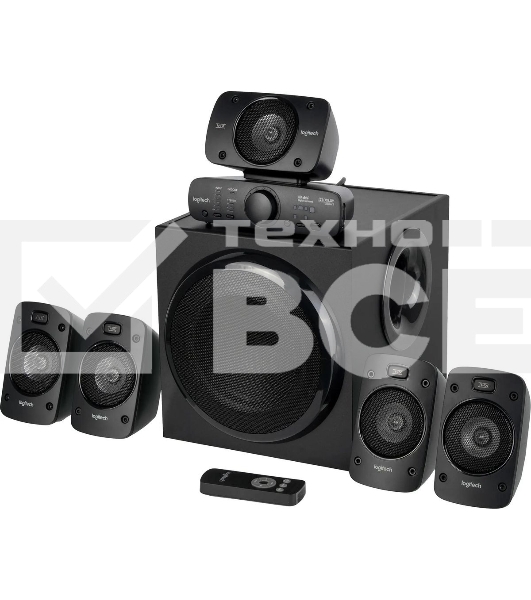 Колонки Logitech Z906 5.1 черный 500Вт