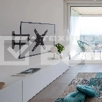 Кронштейн Arm media MARS-8 черный, 8 шт/уп. Кр. стал. настенный для TV 20'-43', max 25 кг, 4 ст св., нак. +5°-15°, пов. ±90° от ст. 66-370 мм. max VESA 200x200 мм., фото2