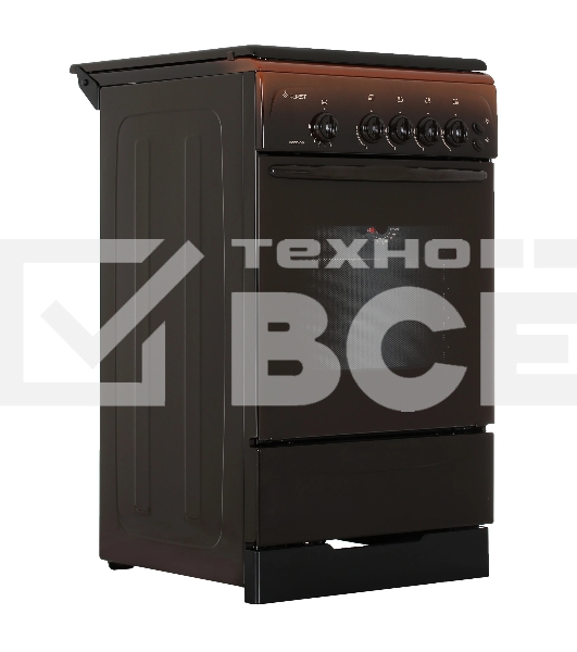 Плита газовая Gefest ПГ 3200-06 К19 коричневый, конфорок 4 шт, духовка 42 л, 50 см x 85 см x 57 см