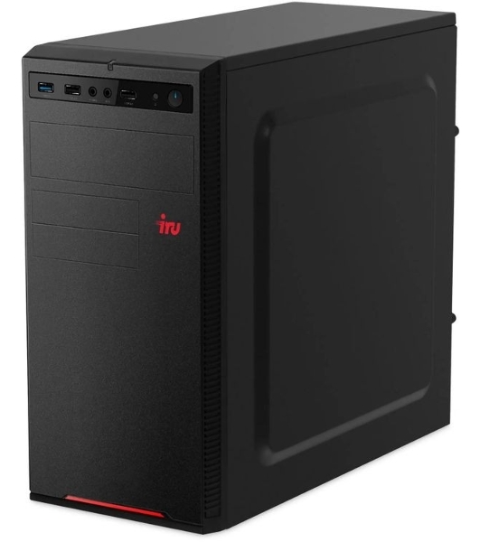 Компьютер IRU Planio 310H6SEV MT i3 12100 (3.3) 16Gb SSD 512Gb UHDG 730 FreeDOS GbitEth 400W черный (RUS) (2112845)