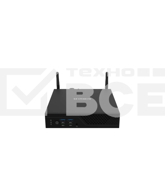 Компьютер Мини ПК Irbis Smartdesk, Mini (uSFF) i3-12100(4C8T - 3,3Ghz), 1x8GB DDR4 3200, 256GB SSD М.2, Intel UHD Graphics, NoDVD, WiFi6, BT, Vesa mount, NO_OS, 3YR