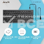 Клавиатура A4Tech Fstyler FX61 проводная, USB, серый, фото2