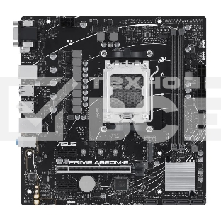 Материнская плата ASUS PRIME A620M-E-CSM, AM5, AMD A620, 2xDDR5, 4xSATA, 1xM.2, 1xPCI-E 4.0 x16, 1xPCI-E x1, 1xDisplayPort, 1xHDMI, 1xVGA, 1x 1Gb LAN, 4xUSB-A 3.2 Gen 1, 4xUSB-A 2.0, 3x3.5 мм, 7.1, Micro-ATX
