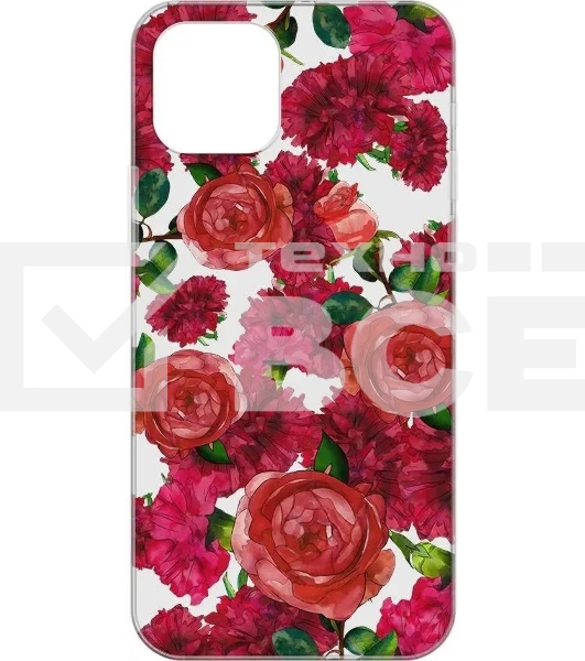 Чехол (клип-кейс) GRESSO Air, для Apple iPhone 13, прозрачный/рисунок gr17aaae9096