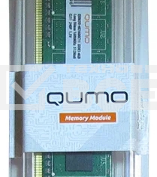 Оперативная память Qumo, DDR3, 4GB (1x4 GB), 1600 MHz, CL11, DIMM