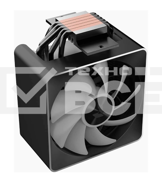 Кулер для процессора Aerocool / Formula APNX AP1-V ARGB черный, 120 мм, алюминий, 1800 об/мин, 32.8 дБ, 4 pin, 245 Вт, 157 мм