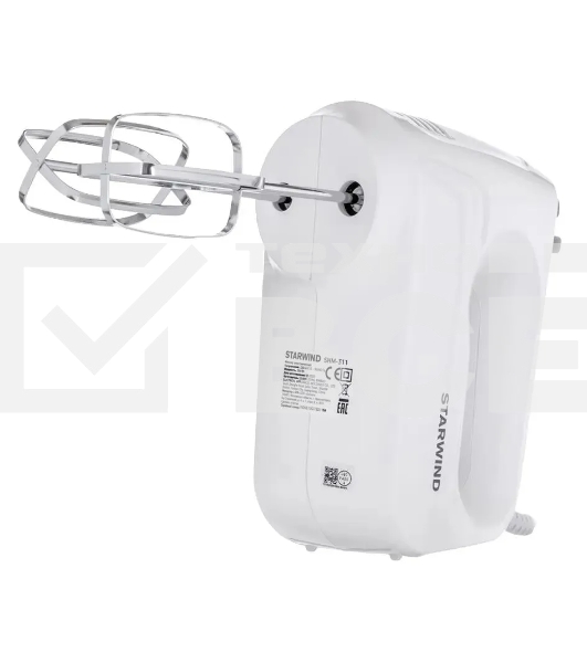 Миксер Starwind SHM-311, ручной,  белый