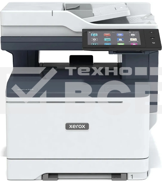 МФУ лазерный Xerox Versalink C415 (C415V_DN), A4, цветной, печ. до 40 стр/мин., скан. до 49 стр/мин. (ч/б) 40 стр/мин. (цвет), 1200 x 1200 dpi (печать) 600x600dpi (скан.), USB, RJ-45, NFC