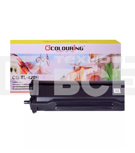 Картридж Colouring CG-TL-420H черный (3000 копий) для принтеров Pantum P3010D/P3010DW/P3300DN/P3300DW/M6700D/M6700DW/M6800FDW/M7100DN/M7100DW/M7200FD/M7200FDN/M7200FDW/M7300FDN/M7300FDW