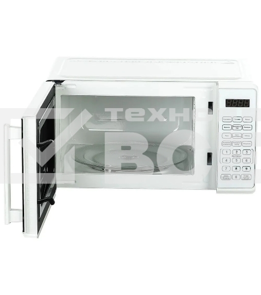 Микроволновая печь Galanz MOS-2010DW белый, 20 л, 700 Вт, переключатели - сенсор