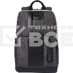 Рюкзак Piquadro Brief2 Special CA3214BR2S/GRN, нейлон/натур.кожа, серый/черный, фото 1
