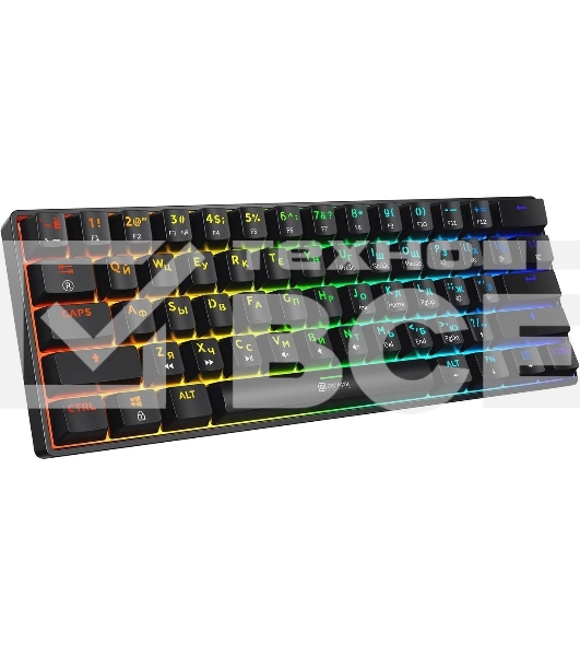 Клавиатура Oklick K713X проводная, USB, черный