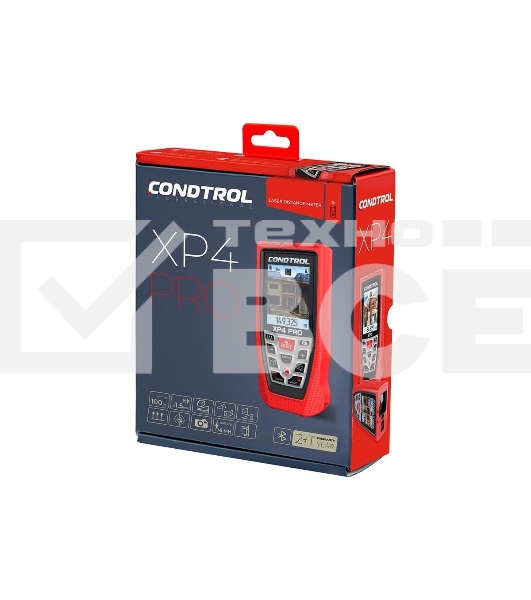 Дальномер CONDTROL XP4 PRO лазерный диапазон измерения 0.05-150м погрешность +/-1.5мм