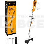 Триммер электрический Deko DKTR1550 1550Вт разбор.штан. реж.эл.:леска, фото4