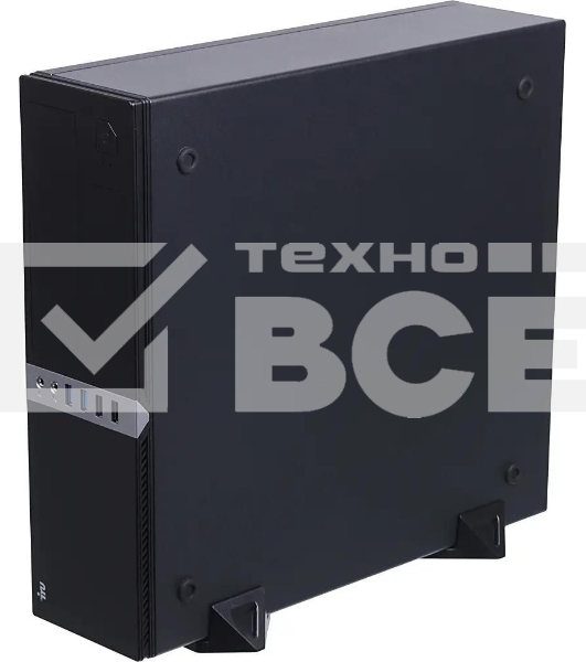 Компьютер IRU Office 310H6SF SFF i3 12100 (3.3) 8Gb SSD256Gb UHDG 730 Free DOS GbitEth 300W черный (1991582)