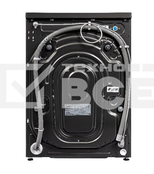 Стиральная машина Бирюса WMD-MX814/15 DM черная, загрузка фронтальная 8кг, 1400 об/мин., класс: A