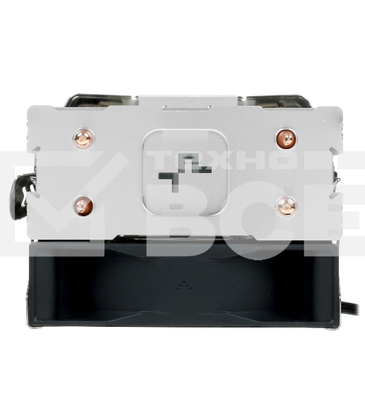 Кулер для процессора DEEPCOOL AG200 черный, 92 мм, алюминий/медь, 3050 об/мин, 30.5 дБ, 4 pin, 100 Вт, 133 мм