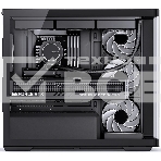 Корпус без блока питания Корпус JONSBO D300 Black MATX без БП, боковая панель из закаленного стекла, mini-ITX, micro-ATX, черный, фото2