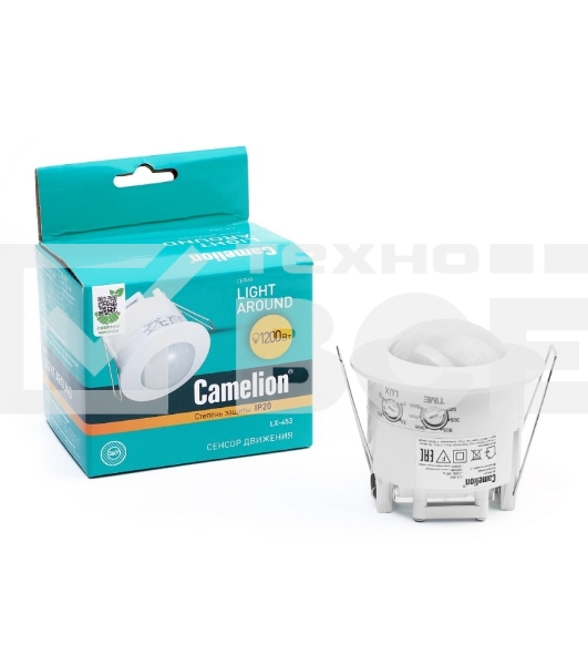 Электронный сенсор включения освещения Camelion LX-453, потолочный встраиваемый 10980