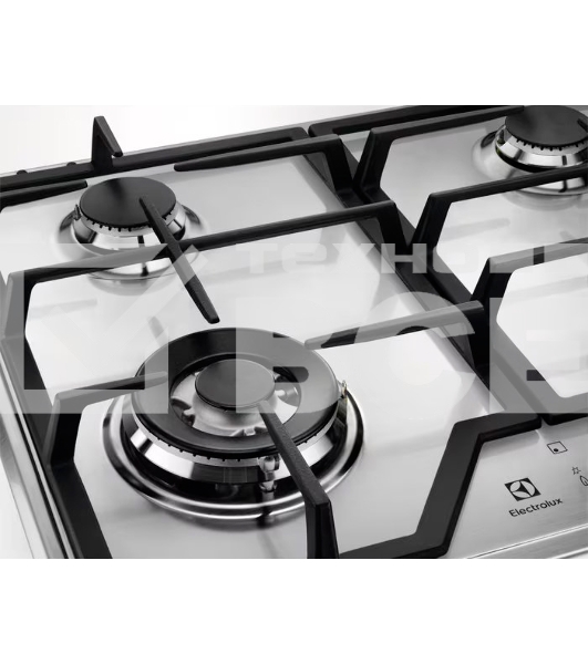 Встраиваемая газовая панель Electrolux CGS6436BX