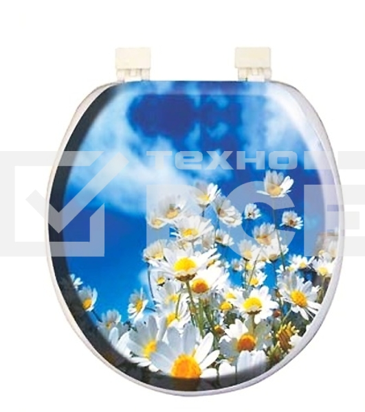 Сиденье для унитаза мягкое AQUA-Prime DIGITAL 1149