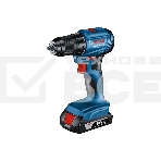 Дрель-шуруповерт аккумуляторная Bosch GSR 185 LI патрон:быстрозажимной (кейс в комплекте) (06019K3080), фото 1