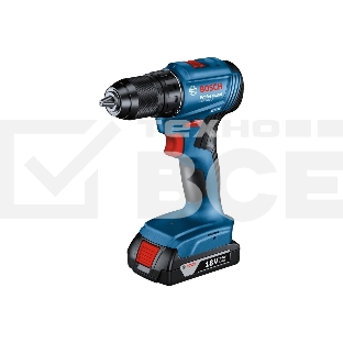 Дрель-шуруповерт аккумуляторная Bosch GSR 185 LI патрон:быстрозажимной (кейс в комплекте) (06019K3080)