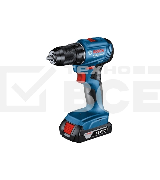 Дрель-шуруповерт аккумуляторная Bosch GSR 185 LI патрон:быстрозажимной (кейс в комплекте) (06019K3080)