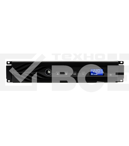 Источник бесперебойного питания Бастион SKAT-UPS 10000-RACK-ON P3 - ИБП 10 кВт, On-Line, синус, внешн. АКБ 240В, ток заряда 15А (8777)