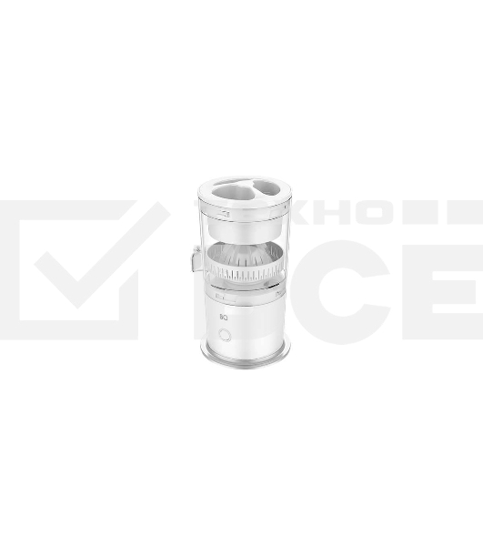 Соковыжималка BQ J3000 белый, цитрусовая, 45 Вт, 200 мл, механическое