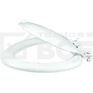 Сиденье для унитаза Эконом снежно-белое