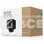 Кулер для процессора DEEPCOOL AK500 DIGITAL черный, 120 мм, алюминий/медь, 1850 об/мин, 28 дБ, 4 pin, 240 Вт, 160 мм, фото3